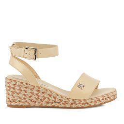 Tommy Colorfull Wedge Satin Sandal FW0FW07913 ACR