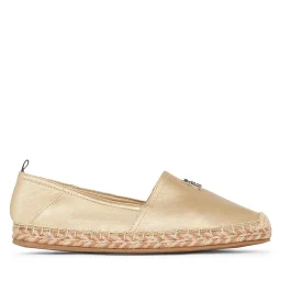 Tommy Colorfull TH Gold Flat Espadrille FW0FW07694 0HS