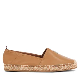 Tommy Colorfull TH Leather Flat Espadrille FW0FW07720 GU9